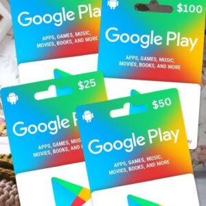 Cartes cadeaux Google Play USA